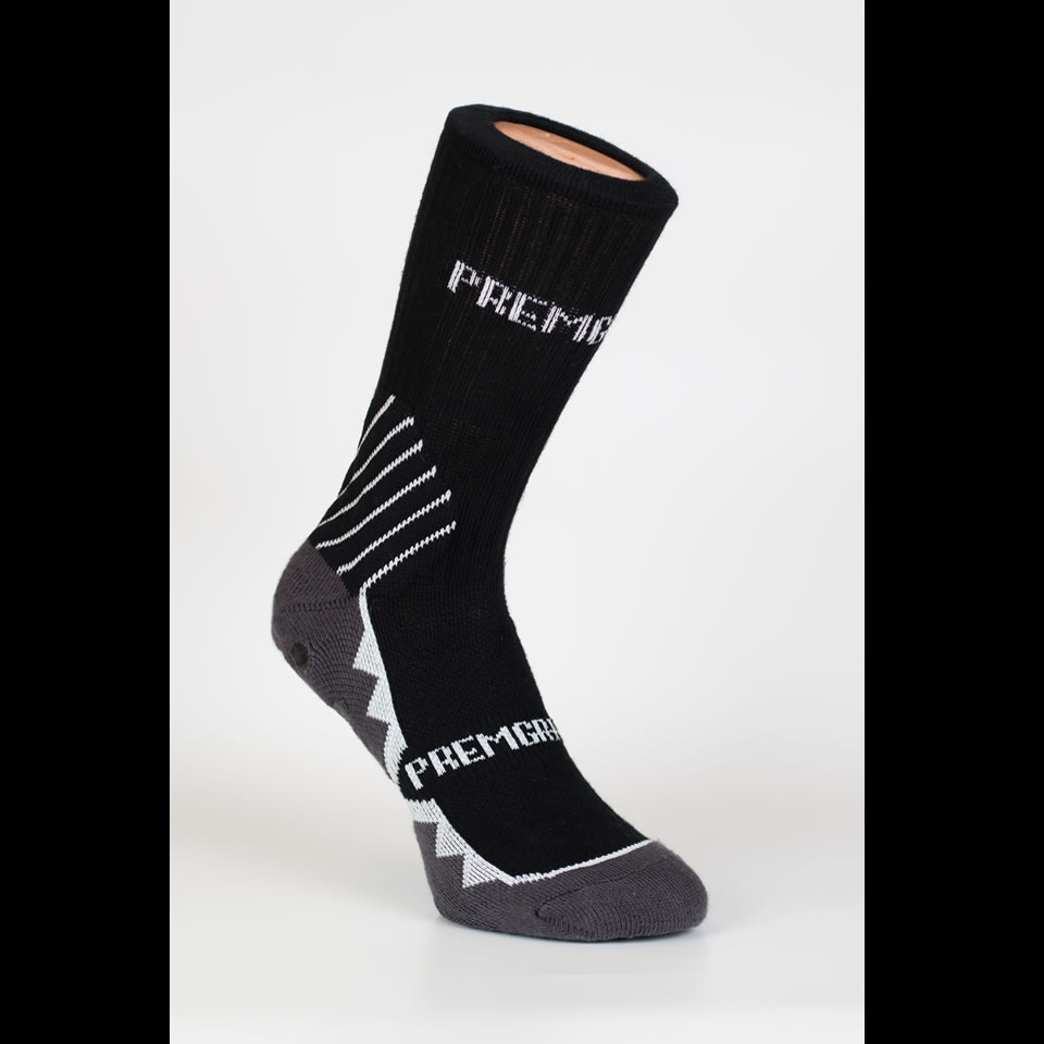 Premgripp Black Anti-Slip Socks